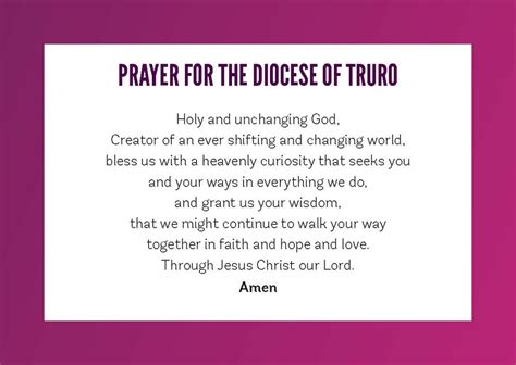 Truro Diocese - A prayer for this new normal where rulers.