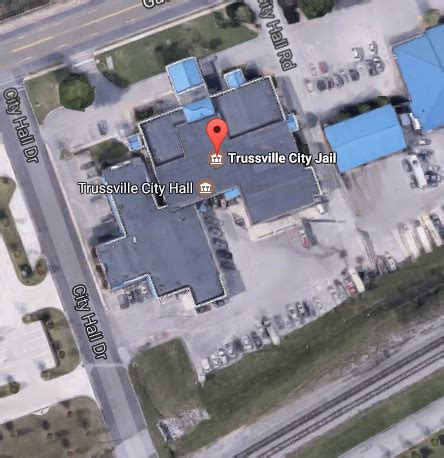 Trussville Jail Inmate Search, Mugshots and Prison Information. Updated on: January 26, 2024. 205-661-4015 PO Box 159 131 Main Street, Trussville, AL, 35173. Website.. 