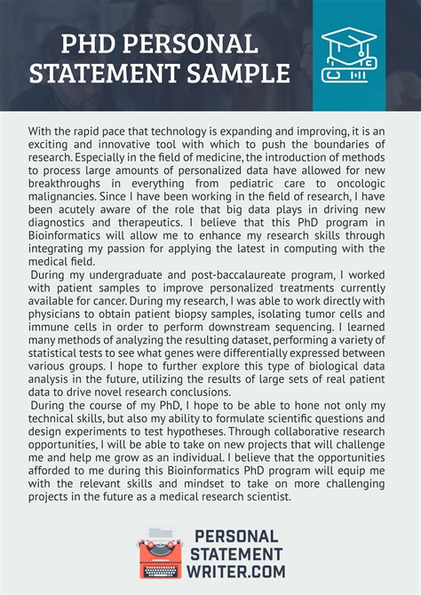 Trust Writing a PhD Personal Statement to Admission Experts