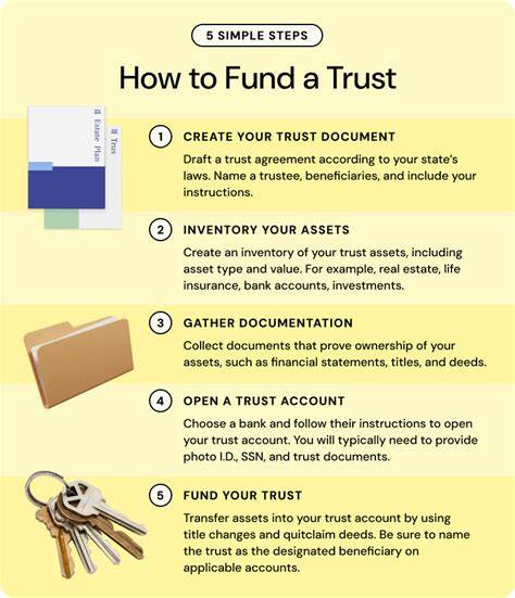 Trust funding checklist.  Proper trust funding is essential to When you create your...