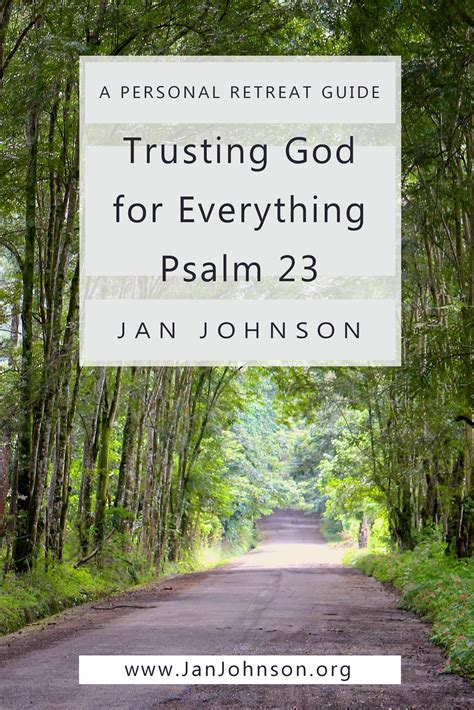 Trusting god for everything psalm 23 a personal retreat guide prayer retreat guides. - Practical controls a guide to mechanical systems.
