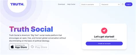 The Truth Social app has yet to launch, but it does have a registration web page. According to its website, it will be a platform that "encourages an open, free, and honest global conversation ....