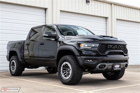 5 days ago · Sold only in Crew Cab 4WD specification, the 2022 Ram 1500 TRX sports a starting MSRP of $76,780. Ram sells multiple option packages with the TRX, including the $3,795 TRX Level 1 Equipment Group and the $9,995 TRX Level 2 Equipment Group, so these expensive trucks can get even pricier—and fast. …. 