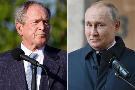 Try George W. Bush and Vladimir Putin for War Crimes