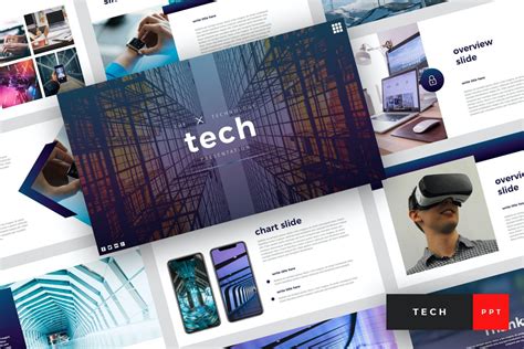 Try Now Tech PowerPoint Template Presentation