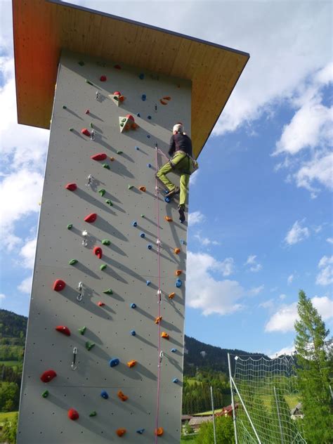 Try climbing at the climbing-tower in Aich