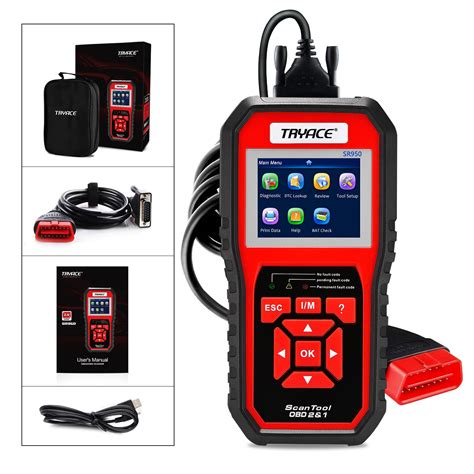 TryAce OBD2 Scanner,OBDII Auto Diagnostic Code Scanner Universal