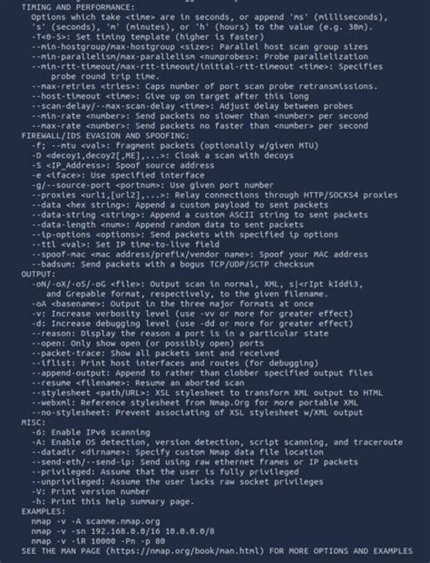 Tryhackme further nmap.  Answer: -O Nmap provides a switch to detect the versio...