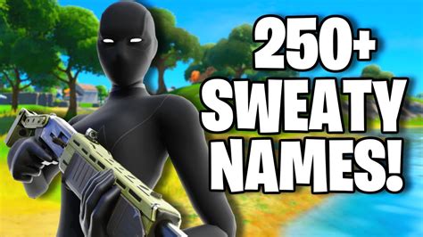 Hey everyone! Sorry it took a few days for me to get this Sweaty Fortnite Names vid out, but I really hope you enjoyed it! Please support me by using code Ga.... 