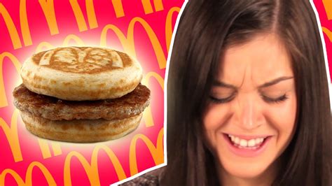 Trying McDonald’s Breakfast For The First Time - YouTube