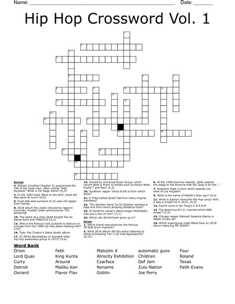Trying to succeed in hip hop say crossword clue. Things To Know About Trying to succeed in hip hop say crossword clue. 