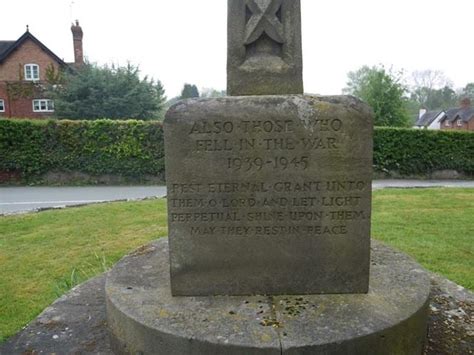 Trysull and Seisdon War Memorial - Historic England