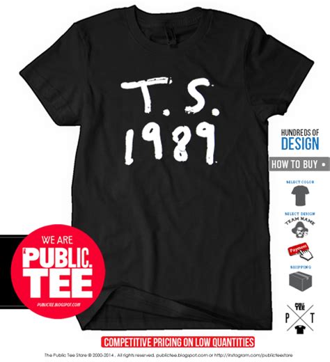 Ts 1989 shirt. Check out our 1989 album shirts selection for the very best in unique or custom, handmade pieces from our t-shirts shops. 