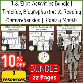 Ts eliot biography timeline projects