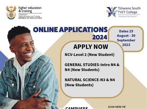 Tshwane South TVET College Second Semester Application 2024