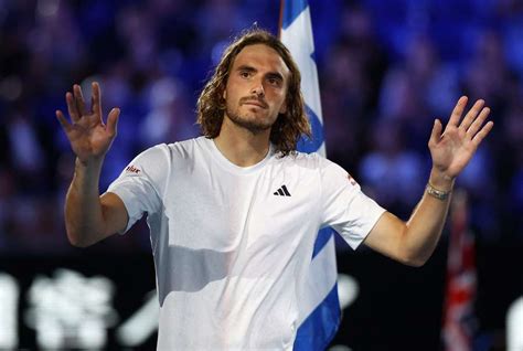 Reuters. Stefanos Tsitsipas (24) blazed his way into a first Australian Open final with a 7-6 (2) 6-4 6-7 (6) 6-3 win over Russian 18th seed Karen Khachanov (26) on Friday, as the third-seeded Greek inched closer to becoming world number one. Tsitsipas, who had crashed three times at the semi-final stage at Melbourne Park, will take on .... 