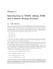 Tsmc 180nm pdk download.  Photoelectric Laser Stimulation of Combinational ...