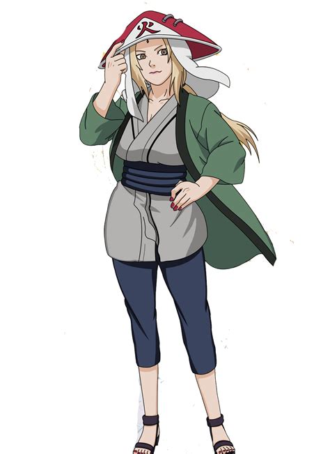 Tsunade xx. Tsunade (綱手) is a descendant of the Senju and Uzumaki Clan, and is one of Konohagakure's Sannin. She is famed as the world's strongest kunoichi and its greatest … 