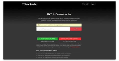 com and paste the TikTok video link into this online downloader. . Ttdownloader