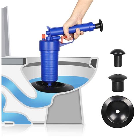 Tub drain cleaner. Toilet Plunger, High Pressure Air Drain Blaster Gun with 4 Sized Suckers, Drain Toilet Clog Remover, Tub Drain Cleaner Opener, Sink Plunger for Bathroom Kitchen Bathtub Toilet Floor Drain Clogged Pipe . Brand: C-color. 3.0 3.0 out of 5 stars 15 ratings. 200+ bought in past month. 
