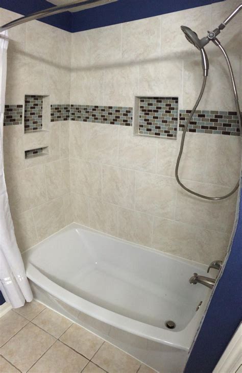 Tub to shower remodel. Five Star Satisfaction Guarantee. Thousands Less Than Traditional Remodeling. BOOK NOW ONLINE FOR $1,000 OFF! >>. Some conditions may apply. One-Day Bath Transformations. Complete Fully Transferable Lifetime Warranty. Easy to clean; resists mold, mildew and bacteria. Worry-Free Installation Services. ★★★★★. 
