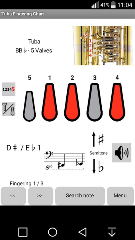 Tuba Fingerings Android Apps on Google Play