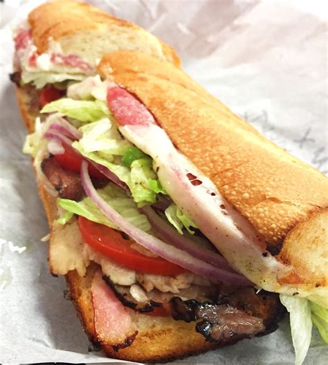 Tubs gourmet subs. The Works at Tubs Gourmet Subs in Bothell, WA. View photos, read reviews, and see ratings for The Works. Ham, beef, turkey, salami, cheddar, mayo, mustard, toasted on a baguette, topped with lettuce, tomato and pickles. Small $8.99| Large $14.99 