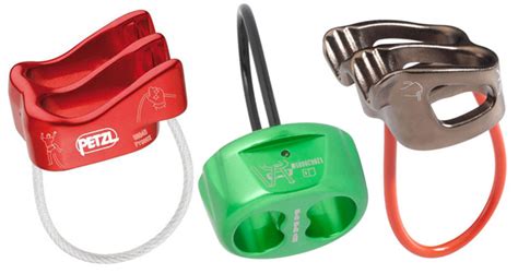 Tubular belay device.  Tubular belay devices are versatile and commonly used ...