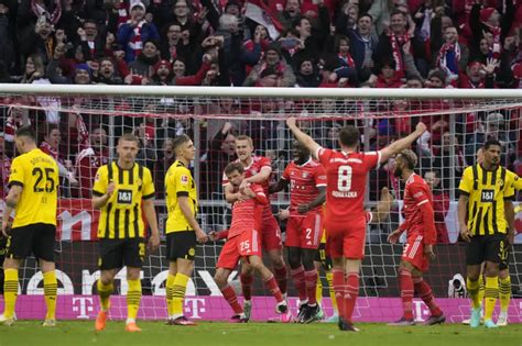 Tuchel’s Bayern beats Dortmund 4-2 in ‘Klassiker’ to go top