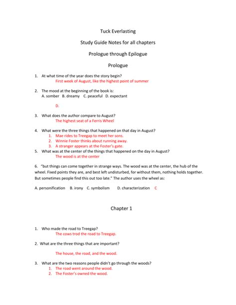 Tuck everlasting prentice hall study guide. - So you think you can dance episode guide.