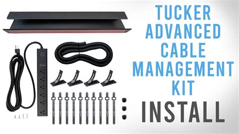 Tucker Basic Cable Management Kit Install - YouTube