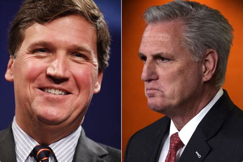 Tucker Carlson Calls Kevin McCarthy A