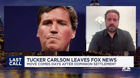 Tucker Carlson suddenly leaves Fox News