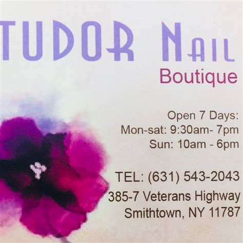 Book online with the best Nail Salons in Smithtown. Great offers and discounts! Read reviews and compare the top rated Nail Salons in Smithtown only on Fresha. Nail Salon. Smithtown, New York. Any date. Any time. ... Nail Salon Manicure Gel Nail Extensions Nail Art Gel Nails Pedicure.. 