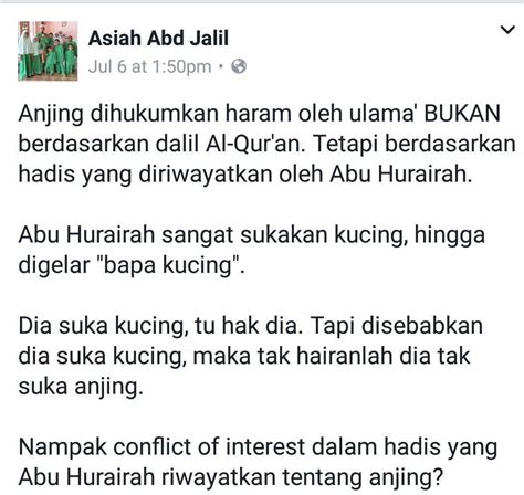 Tuduhan Asiah Abd Jalil boleh meruntuhkan asas agama Islam