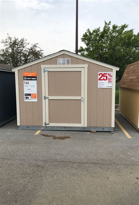 Professionally Installed Scarsdale 10 ft. x 16 ft. Designer Outdoor Wood Shed with 2 Windows-Black Shingle (160 sq. ft.) Storage Capacity (cu. ft.) 1353 cu ft. Maximum Wind Resistance. 90. Maximum Roof Load. 30. ... tuff shed metal storage shed sheds and outdoor storage tiny homes 200 sq ft sheds foundation included sheds. Explore More on .... 