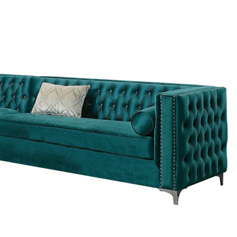 Tufted Blue Sectionals & Sectional Sofas Living Spaces