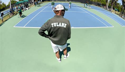Oct 12, 2023 · Follow Tulane men's tennis on Twitter and Facebook (@GreenWaveMTenn), as well as Instagram (@TulaneMTennis) for behind-the-scenes coverage of the program. WE ARE NOLA BUILT Tulane University is located in the city of New Orleans. It is a city built on tradition and resiliency. . 