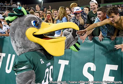 Tulane university mascot 2022. Since the 1920s the Green Wave mascot has been a symbol of pride for fans of Tulane University athletics. Take a walk down memory lane with this photo collage and timeline. 1920s — Tulane University athletics was dubbed the “Green Wave” after a song titled “The Rolling Green Wave.” 