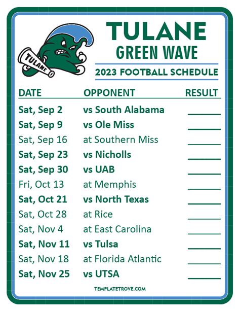 Tulane wbb schedule. The official Women's Basketball page for the Tulane University Green Waves. 