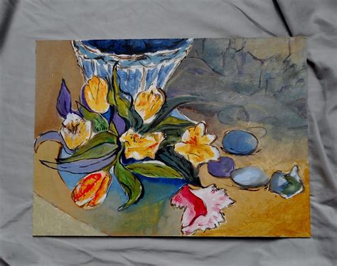 Tulips - Christine Bainbridge Fine Artist Oxford