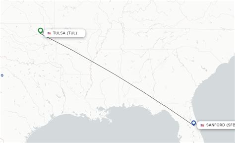 Tulsa (TUL), located 6.6 mi from the city c