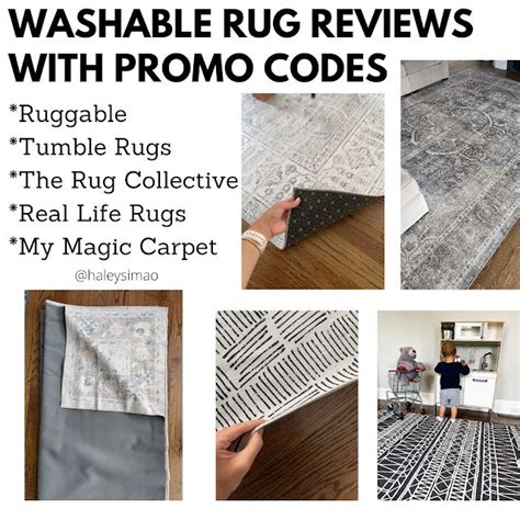 Yes. No. Washing your Tumble rug is easy! Step 1: Pla
