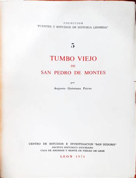 Tumbo viejo de san pedro de montes. - Inspection manual for highway structures by highways agency.