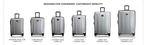 Tumi Luggage Size Chart