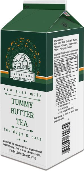 Tummy Butter Tea Solutions Pet Products