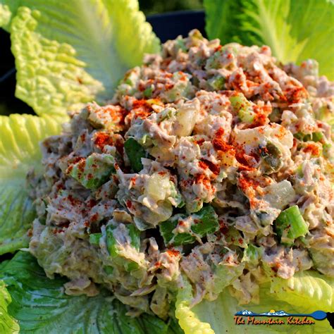 Reading Time: 6 minutes. Inside: Mix hard-boiled eggs with tuna, dill relish, and crunchy celery for this easy and healthy low-carb tuna salad. This is a perfect recipe for anyone watching their carbs or just looking for an easy salad packed with protein. This tuna salad recipe is also gluten-free and dairy-free.. 