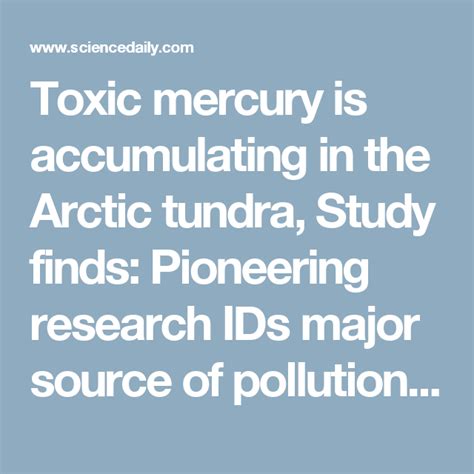 Tundra News -- ScienceDaily