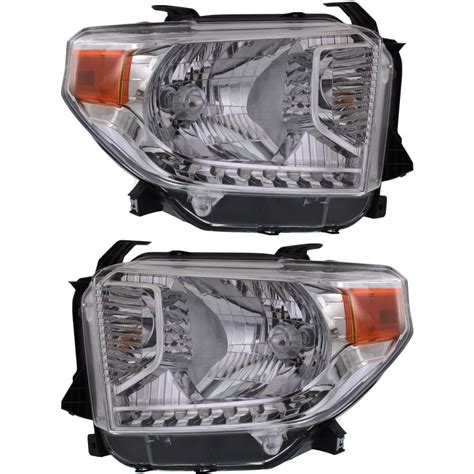 These headlights are a direct fit for all 2007-2013 Toyota Tundra wi