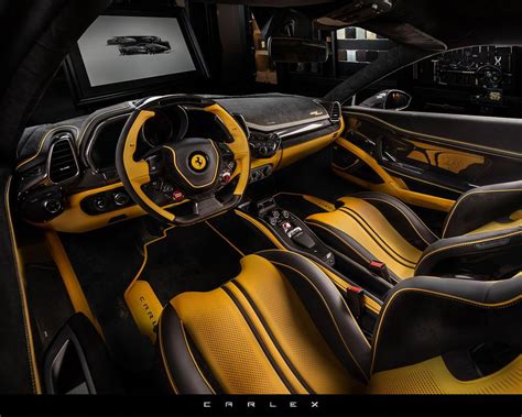 Tuner Brings Out the Color Within the Ferrari 458, Interior Work Is …